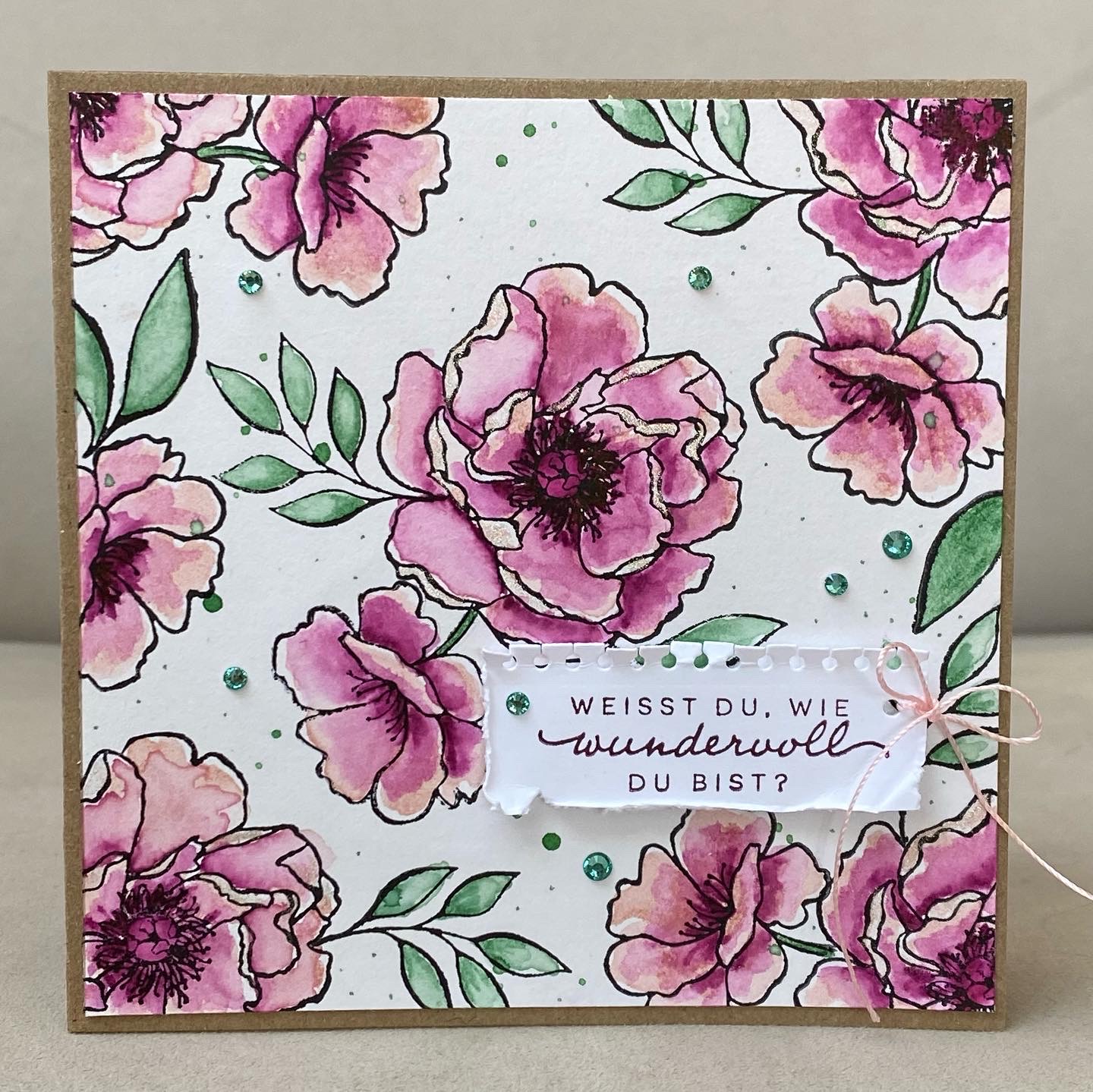 Gestalte Dein eigenes Designerpapier!